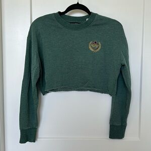 L.A. hearts cropped thick shirt